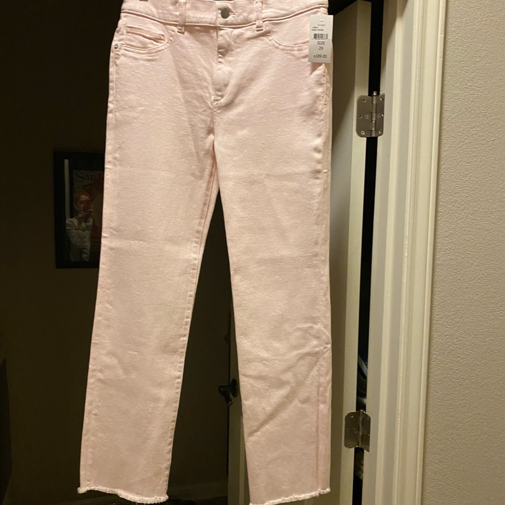 Woman’s jeans, soft rose, size 29 new with tags